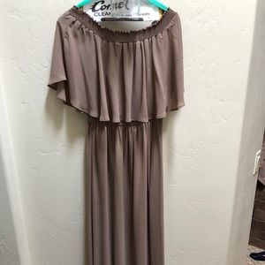 HACIENDA MAXI DRESS ~ DUNE CHIFFON.
